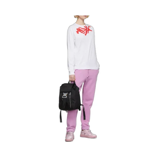 Spray-Logo Long-Sleeve T-Shirt