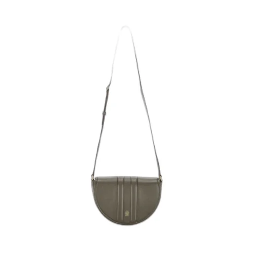 Panelled Leather Shoulder Bag