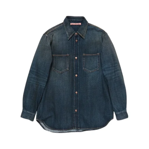 Double-Pocket Denim Shirt
