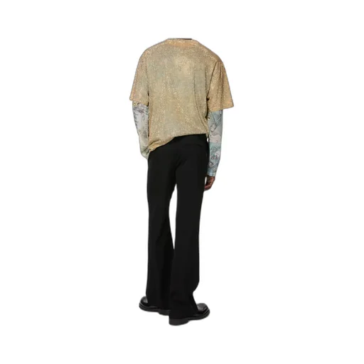 Straight-Leg Tailored Trousers