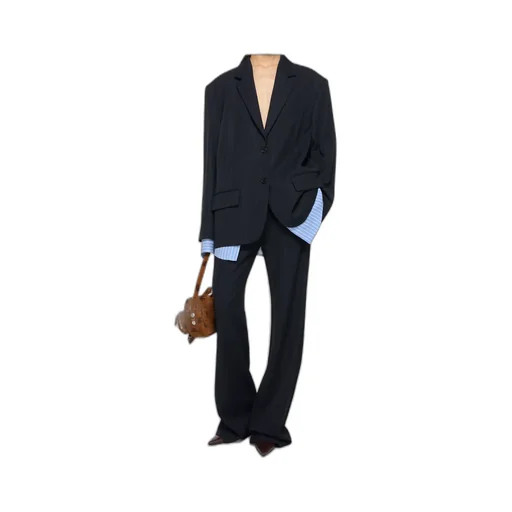 Pinstripe Trousers
