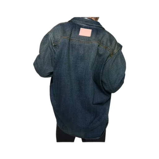 Double-Pocket Denim Shirt
