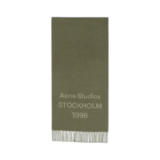 Logo-Embellished Wool Scarf