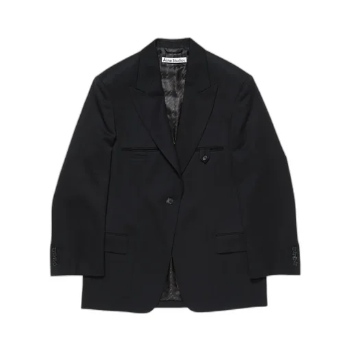 Single-Breasted Tailored Blazer