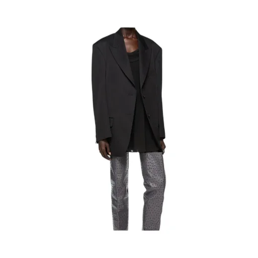 Single-Breasted Tailored Blazer