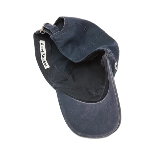 Logo-Embroidered Cotton Cap Hat