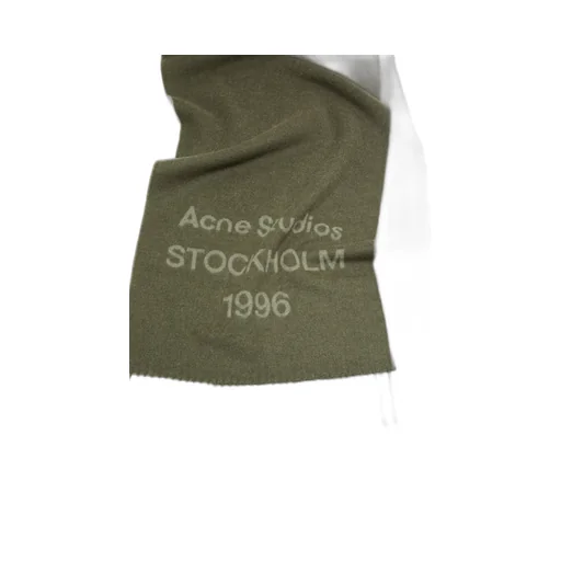 Logo-Embellished Wool Scarf