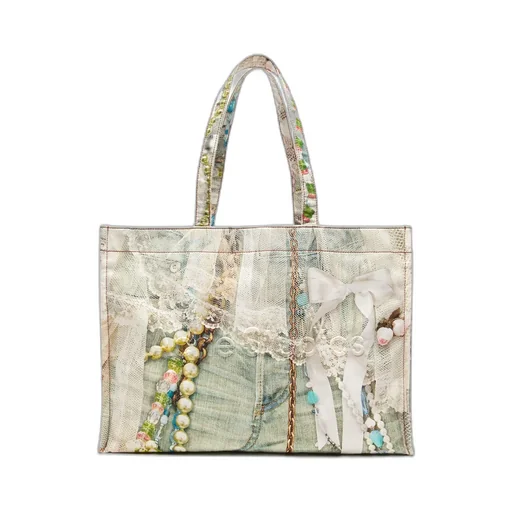 Logo Shoulder Tote Bag
