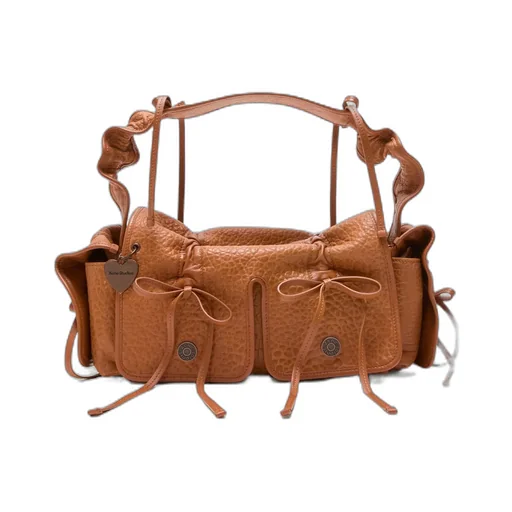 Shoulder Bag With Laces