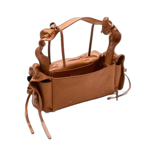 Shoulder Bag With Laces