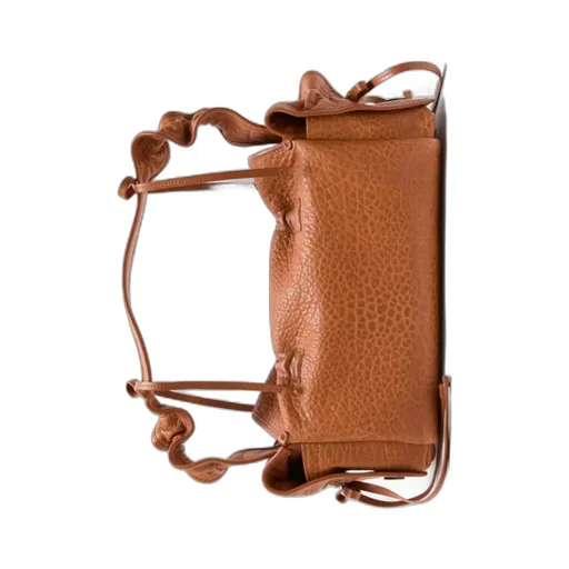 Shoulder Bag With Laces