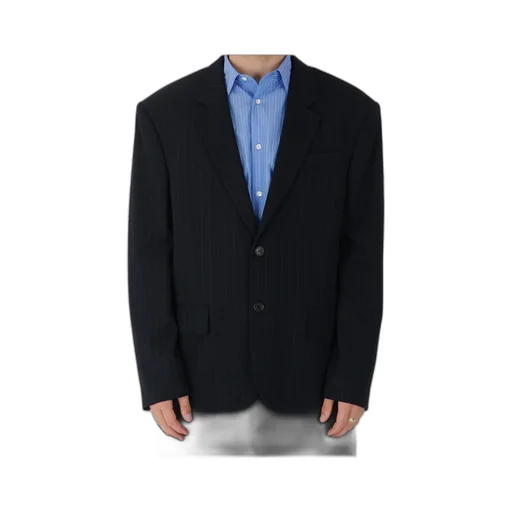Pinstripe Blazer