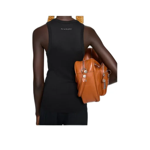 Heart-Motif Sleeveless Tank Top