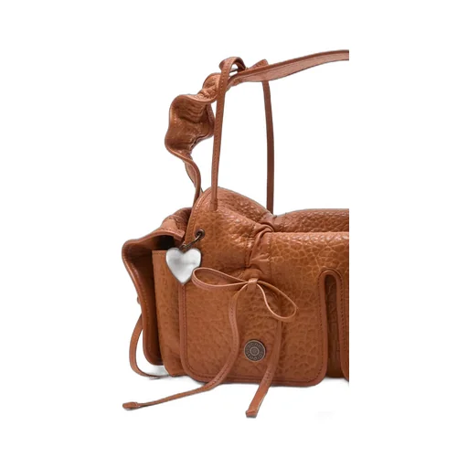 Shoulder Bag With Laces