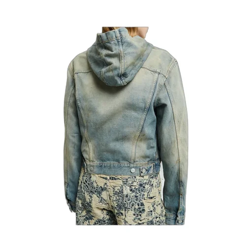 Hooded Denim Jacket