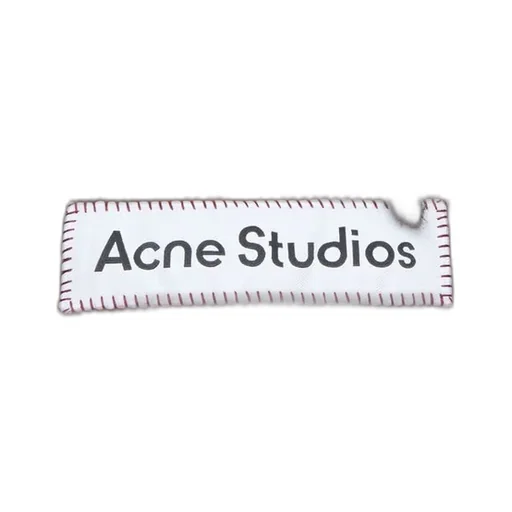 Logo Patch Checked Scarf