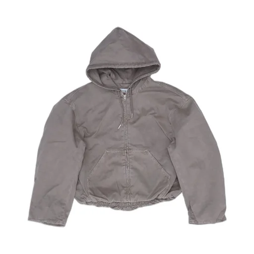 Drawstring Zip-Up Hoodie