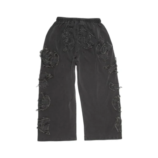 Embroidered Track Pants