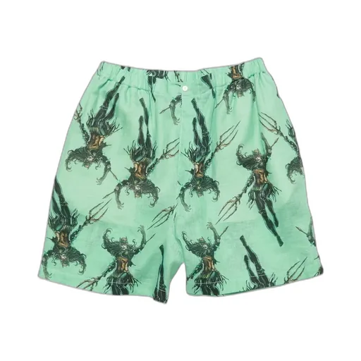 Graphic-Print Shorts