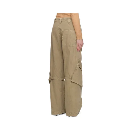 Strap-Detailed Cargo Trousers