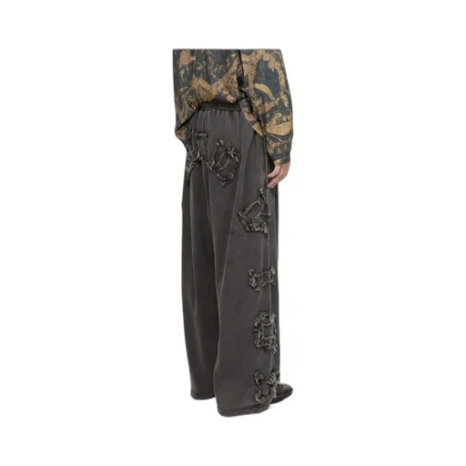 Embroidered Track Pants