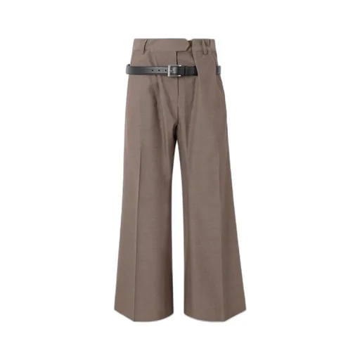 Belted Casual Pants