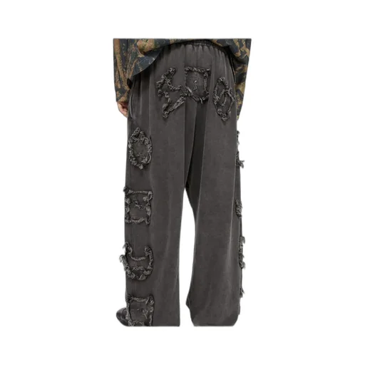 Embroidered Track Pants