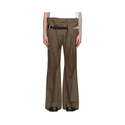 Belted Casual Pants