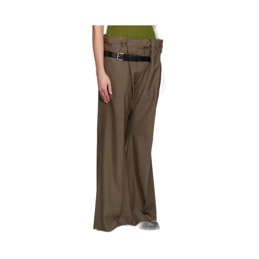 Belted Casual Pants