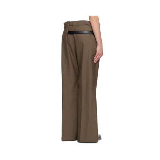 Belted Casual Pants