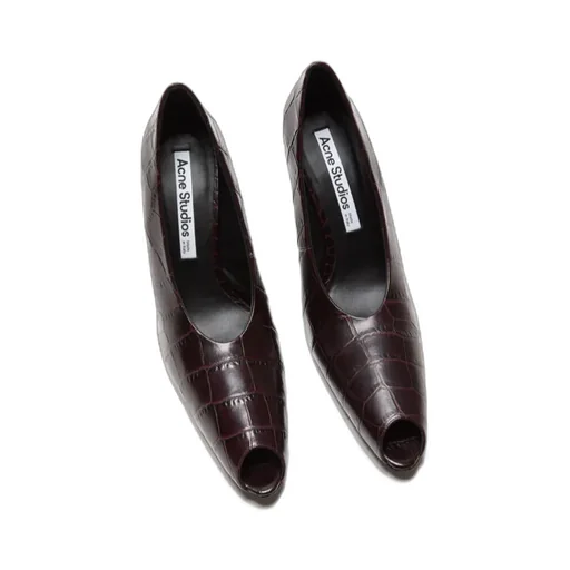 Open-Toe High Heels