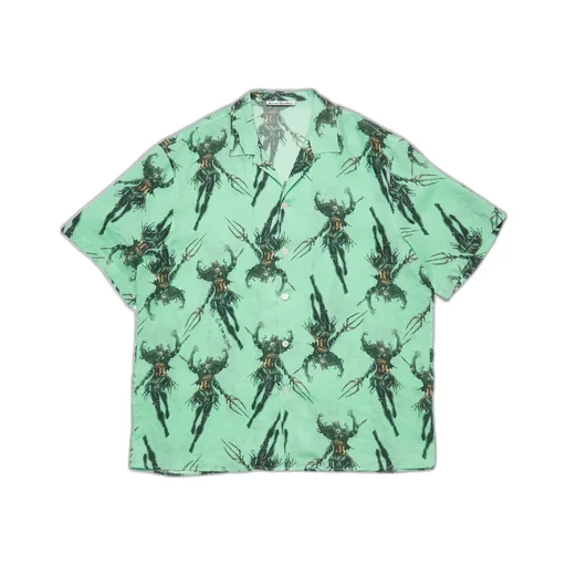 Cartoon-Print Shirt