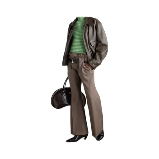 Belted Casual Pants