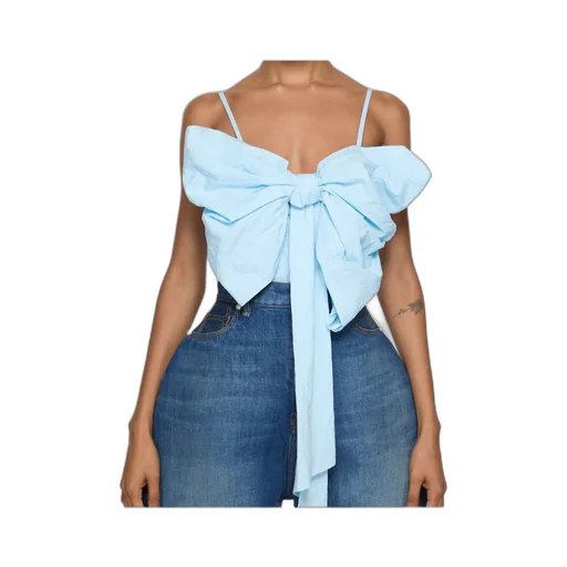 Bow Strap Blouse