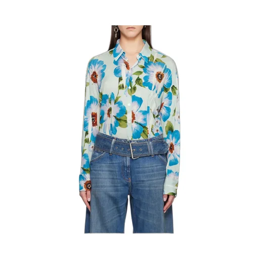 Floral-Print Shirt