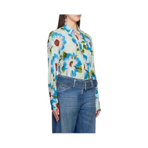Floral-Print Shirt