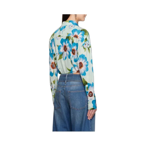 Floral-Print Shirt