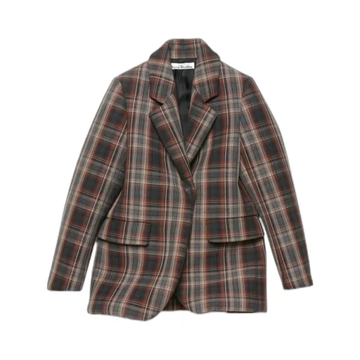 Checked Blazer