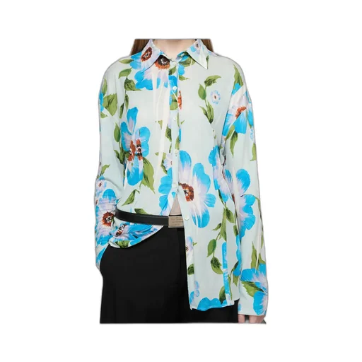 Floral-Print Shirt