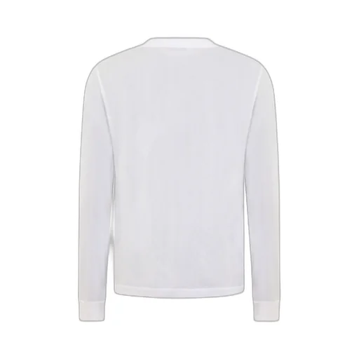 Round Collar And Long-Sleeved T-Shirt