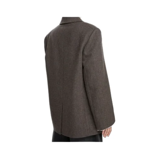Double-Breasted Twill Jacket