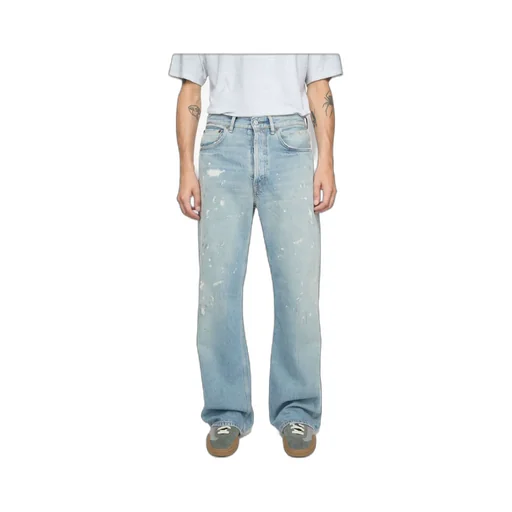 2021M Regular Fit Distressed Jeans