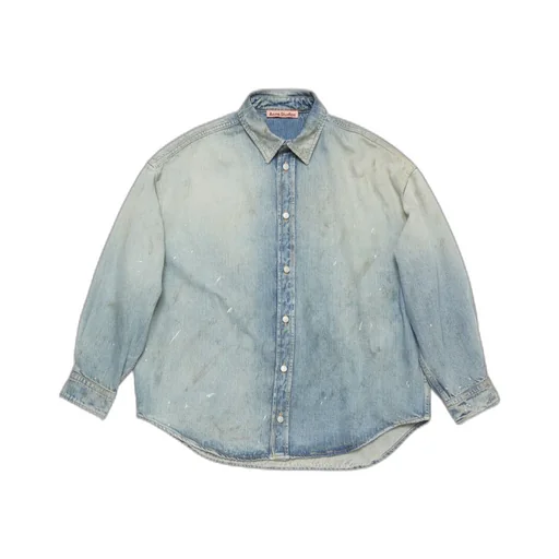 Distressed Denim Shirt