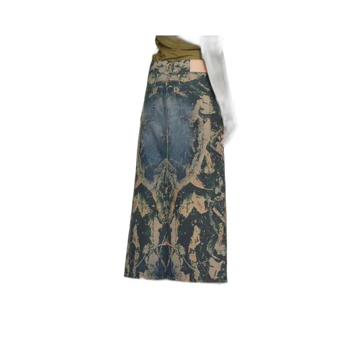 Denim Midi Skirt