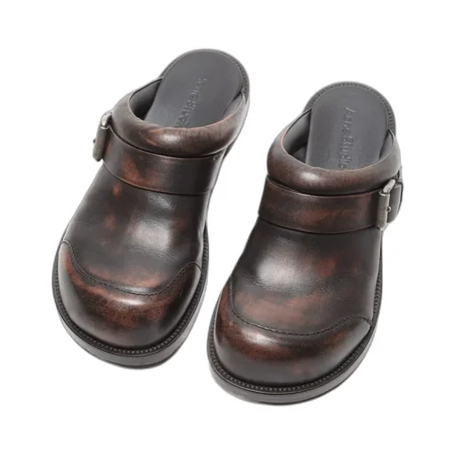 Leather Mules