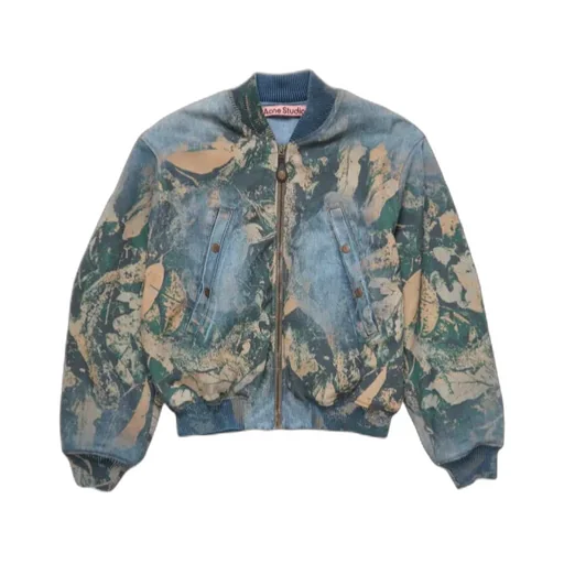 Denim Bomber Jacket