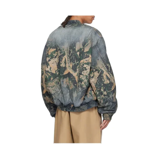 Denim Bomber Jacket
