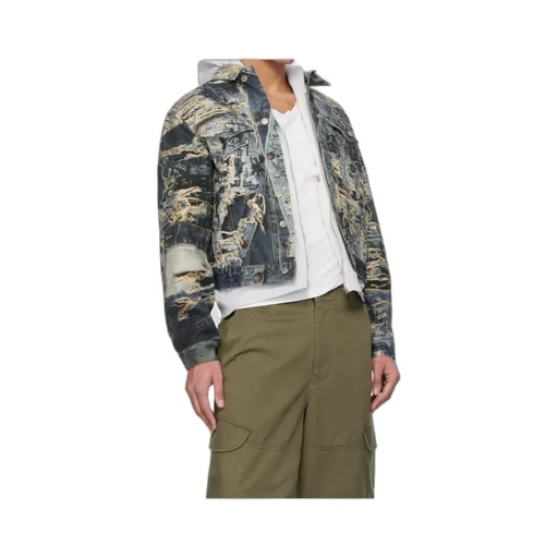 Printed Denim Jacket