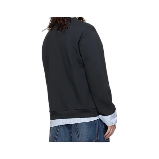 Long-Sleeved Crewneck Sweatshirt