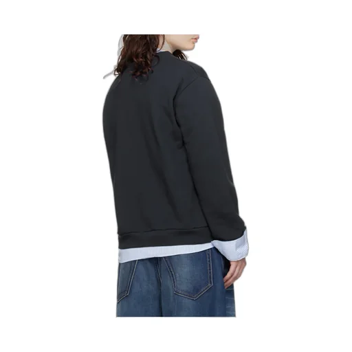 Long-Sleeved Crewneck Sweatshirt